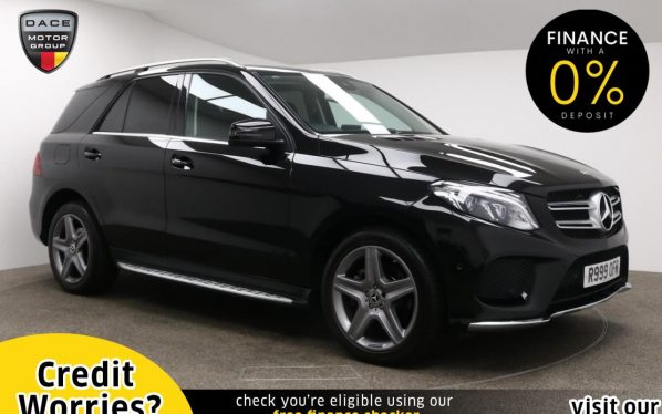 Used 2017 BLACK MERCEDES-BENZ GLE-CLASS Estate 2.1 GLE 250 D 4MATIC AMG LINE 5d AUTO 201 BHP (reg. 2017-09-08) for sale in Manchester