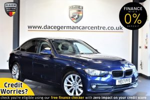 Used 2017 BLUE BMW 3 SERIES Saloon 2.0 320D SPORT 4DR 188 BHP (reg. 2017-04-27) for sale in Altrincham