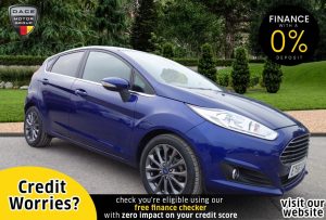 Used 2017 BLUE FORD FIESTA Hatchback 1.5 TITANIUM X TDCI 5d 94 BHP (reg. 2017-01-16) for sale in Stockport