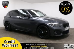 Used 2017 GREY BMW 1 SERIES Hatchback 1.5 116D M SPORT SHADOW EDITION 5d 114 BHP (reg. 2017-11-24) for sale in Manchester
