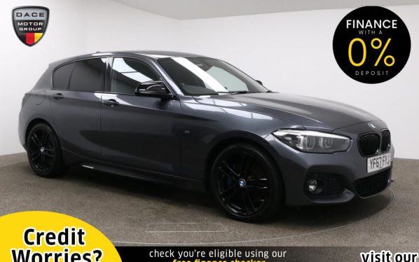 Used 2017 GREY BMW 1 SERIES Hatchback 1.5 116D M SPORT SHADOW EDITION 5d 114 BHP (reg. 2017-11-24) for sale in Manchester