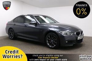 Used 2017 GREY BMW 3 SERIES Saloon 2.0 320D M SPORT 4d 188 BHP (reg. 2017-03-17) for sale in Manchester