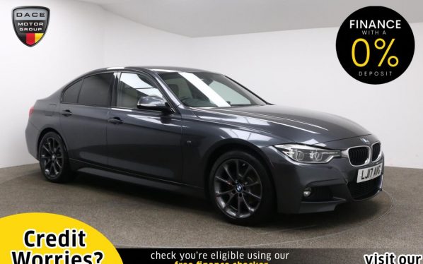 Used 2017 GREY BMW 3 SERIES Saloon 2.0 320D M SPORT 4d 188 BHP (reg. 2017-03-17) for sale in Manchester