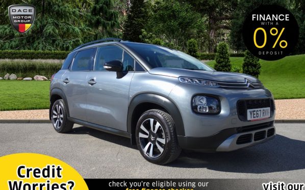 Used 2017 GREY CITROEN C3 AIRCROSS MPV 1.6 BLUEHDI FEEL S/S 5d 118 BHP (reg. 2017-10-24) for sale in Stockport