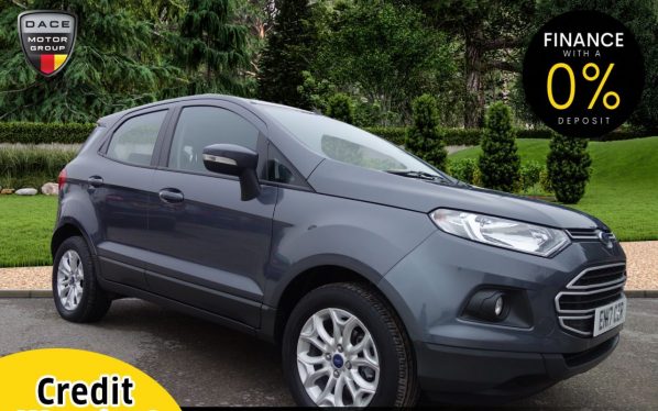 Used 2017 GREY FORD ECOSPORT Hatchback 1.5 ZETEC 5d 110 BHP (reg. 2017-06-30) for sale in Stockport