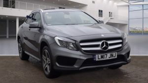 Used 2017 GREY MERCEDES-BENZ GLA-CLASS Estate 2.1 GLA 200 D 4MATIC AMG LINE 5d AUTO 134 BHP (reg. 2017-03-31) for sale in Stockport