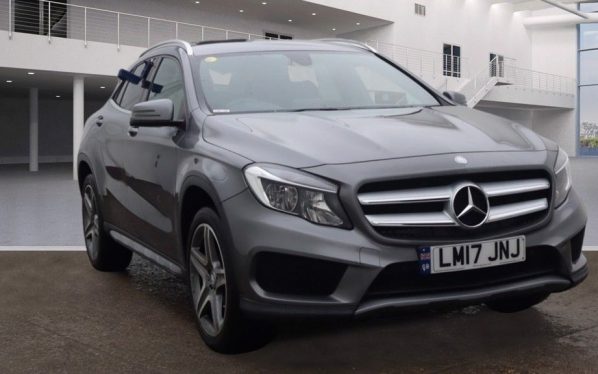 Used 2017 GREY MERCEDES-BENZ GLA-CLASS Estate 2.1 GLA 200 D 4MATIC AMG LINE 5d AUTO 134 BHP (reg. 2017-03-31) for sale in Stockport