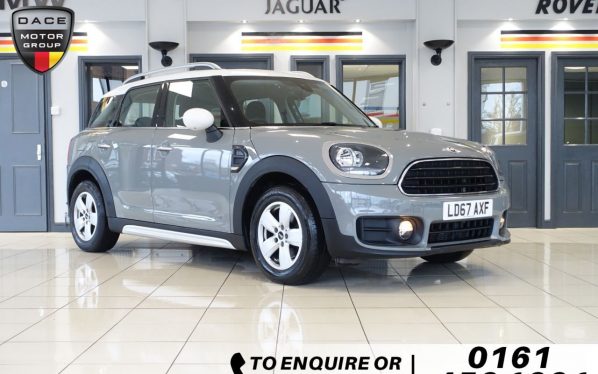 Used 2017 GREY MINI COUNTRYMAN Hatchback 1.5 COOPER 5d AUTO 134 BHP (reg. 2017-11-10) for sale in Wilmslow