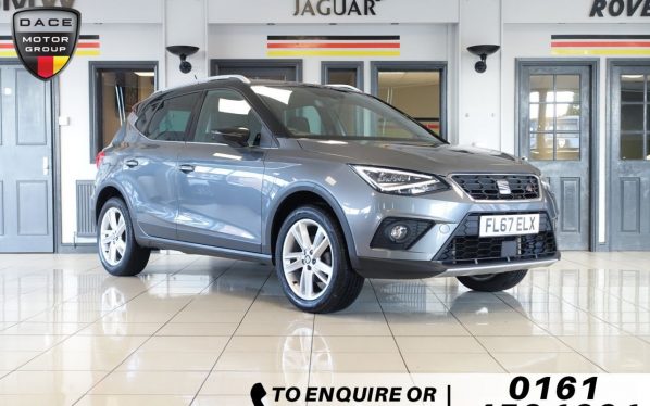 Used 2017 GREY SEAT ARONA SUV 1.0 TSI FR 5d 114 BHP (reg. 2017-12-18) for sale in Wilmslow