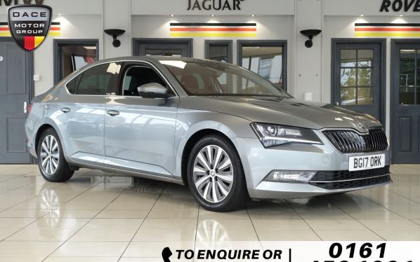 Used 2017 GREY SKODA SUPERB Hatchback 1.6 SE L EXECUTIVE TDI GREENLINE 5d 118 BHP (reg. 2017-04-24) for sale in Wilmslow