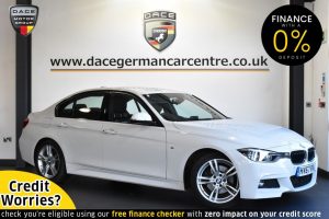 Used 2017 WHITE BMW 3 SERIES Saloon 3.0 330D M SPORT 4DR AUTO 255 BHP (reg. 2017-09-29) for sale in Altrincham