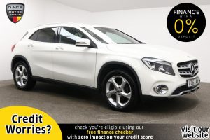 Used 2017 WHITE MERCEDES-BENZ GLA-CLASS Estate 2.1 GLA 200 D SPORT 5d 134 BHP (reg. 2017-09-27) for sale in Manchester