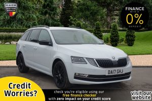 Used 2017 WHITE SKODA OCTAVIA Estate 1.6 SE L TDI 5d 114 BHP (reg. 2017-04-24) for sale in Stockport