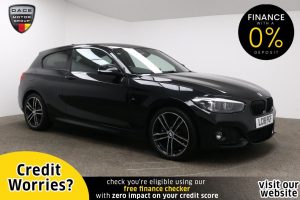 Used 2018 BLACK BMW 1 SERIES Hatchback 2.0 120D M SPORT SHADOW EDITION 3d 188 BHP (reg. 2018-06-21) for sale in Manchester