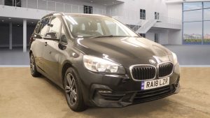 Used 2018 BLACK BMW 2 SERIES Estate 1.5 216D SPORT GRAN TOURER 5DR 115 BHP (reg. 2018-08-29) for sale in Altrincham