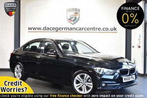 Used 2018 BLACK BMW 3 SERIES Saloon 2.0 320D SPORT 4d 188 BHP (reg. 2018-09-20) for sale in Altrincham