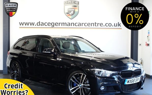 Used 2018 BLACK BMW 3 SERIES Estate 3.0 340I M SPORT SHADOW EDITION TOURING 5DR AUTO 322 BHP (reg. 2018-10-29) for sale in Altrincham