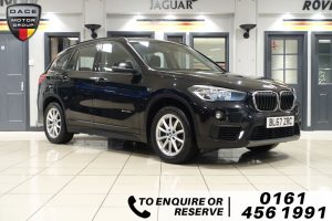Used 2018 BLACK BMW X1 Estate 2.0 SDRIVE18D SE 5d 148 BHP (reg. 2018-01-16) for sale in Wilmslow