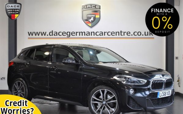 Used 2018 BLACK BMW X2 4x4 2.0 XDRIVE18D M SPORT 5DR 148 BHP (reg. 2018-12-14) for sale in Altrincham