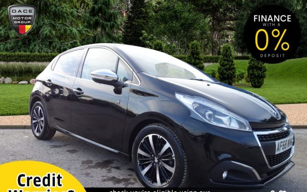Used 2018 BLACK PEUGEOT 208 Hatchback 1.5 BLUE HDI S/S TECH EDITION 5d 101 BHP (reg. 2018-11-16) for sale in Stockport