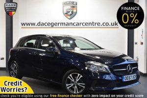 Used 2018 BLUE MERCEDES-BENZ A-CLASS Hatchback 1.5 A 180 D SE EXECUTIVE 5DR 107 BHP (reg. 2018-02-19) for sale in Altrincham