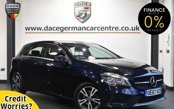 Used 2018 BLUE MERCEDES-BENZ A-CLASS Hatchback 1.5 A 180 D SE EXECUTIVE 5DR 107 BHP (reg. 2018-02-19) for sale in Altrincham