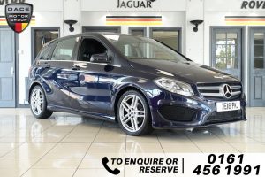 Used 2018 BLUE MERCEDES-BENZ B-CLASS MPV 2.1 B 200 D AMG LINE 5d 134 BHP (reg. 2018-06-08) for sale in Wilmslow