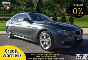 Used 2018 GREY BMW 3 SERIES Saloon 2.0 320D M SPORT 4d AUTO 188 BHP (reg. 2018-09-19) for sale in Stockport