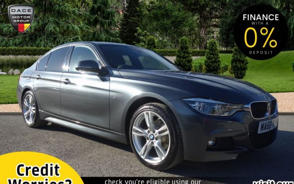 Used 2018 GREY BMW 3 SERIES Saloon 2.0 320D M SPORT 4d AUTO 188 BHP (reg. 2018-09-19) for sale in Stockport