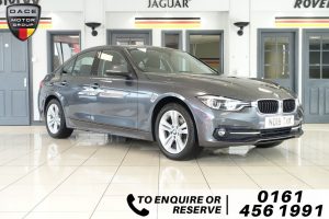 Used 2018 GREY BMW 3 SERIES Saloon 2.0 320D XDRIVE SPORT 4d AUTO 188 BHP (reg. 2018-06-26) for sale in Wilmslow