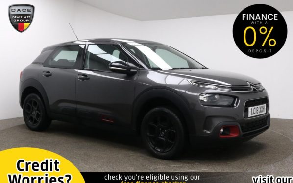 Used 2018 GREY CITROEN C4 CACTUS Hatchback 1.2 PURETECH FEEL EDITION 5d 81 BHP (reg. 2018-06-30) for sale in Manchester