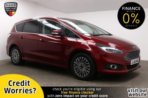 Used 2018 RED FORD S-MAX MPV 2.0 TITANIUM ECOBLUE 5d 188 BHP (reg. 2018-10-31) for sale in Manchester