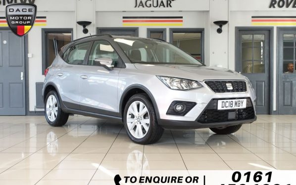 Used 2018 SILVER SEAT ARONA SUV 1.6 TDI SE TECHNOLOGY LUX 5d 114 BHP (reg. 2018-08-13) for sale in Wilmslow