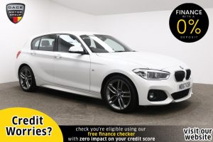 Used 2018 WHITE BMW 1 SERIES Hatchback 1.5 118I M SPORT 5d 134 BHP (reg. 2018-02-26) for sale in Manchester