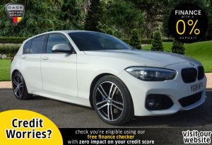 Used 2018 WHITE BMW 1 SERIES Hatchback 1.5 118I M SPORT SHADOW EDITION 5d AUTO 134 BHP (reg. 2018-03-01) for sale in Stockport