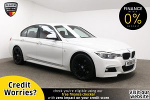 Used 2018 WHITE BMW 3 SERIES Saloon 2.0 330I M SPORT 4d AUTO 248 BHP (reg. 2018-12-06) for sale in Manchester