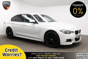 Used 2018 WHITE BMW 3 SERIES Saloon 3.0 330D XDRIVE M SPORT 4d AUTO 255 BHP (reg. 2018-09-19) for sale in Manchester