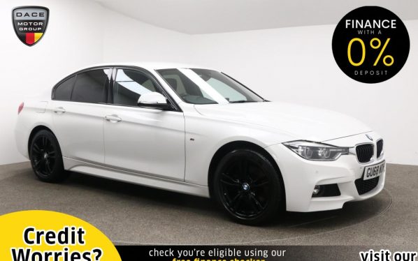 Used 2018 WHITE BMW 3 SERIES Saloon 3.0 330D XDRIVE M SPORT 4d AUTO 255 BHP (reg. 2018-09-19) for sale in Manchester