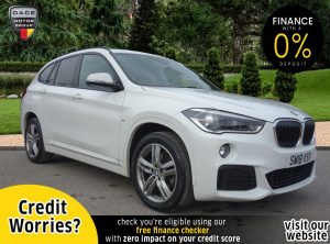 Used 2018 WHITE BMW X1 4x4 2.0 XDRIVE20D M SPORT 5d AUTO 188 BHP (reg. 2018-08-07) for sale in Stockport