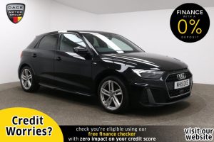 Used 2019 BLACK AUDI A1 Hatchback 1.0 SPORTBACK TFSI S LINE 5d AUTO 114 BHP (reg. 2019-07-28) for sale in Manchester
