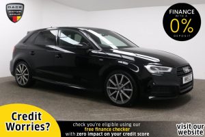 Used 2019 BLACK AUDI A3 Hatchback 1.0 SPORTBACK TFSI BLACK EDITION 5d 114 BHP (reg. 2019-05-24) for sale in Manchester