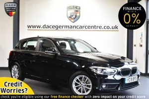 Used 2019 BLACK BMW 1 SERIES Hatchback 1.5 118I SE BUSINESS 5DR AUTO 134 BHP (reg. 2019-03-31) for sale in Altrincham