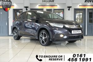 Used 2019 BLACK HONDA HR-V SUV 1.5 I-VTEC SE 5d AUTO 129 BHP (reg. 2019-08-31) for sale in Wilmslow