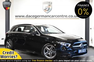 Used 2019 BLACK MERCEDES-BENZ A-CLASS Hatchback 1.3 A 200 AMG LINE 5DR AUTO 161 BHP (reg. 2019-03-27) for sale in Altrincham