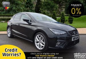 Used 2019 BLACK SEAT IBIZA Hatchback 1.0 MPI FR 5d 80 BHP (reg. 2019-08-21) for sale in Stockport