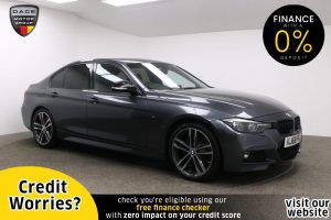 Used 2019 GREY BMW 3 SERIES Saloon 2.0 320D M SPORT SHADOW EDITION 4d AUTO 188 BHP (reg. 2019-01-31) for sale in Manchester