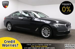 Used 2019 GREY BMW 5 SERIES Saloon 2.0 520D SE 4d AUTO 188 BHP (reg. 2019-09-05) for sale in Manchester