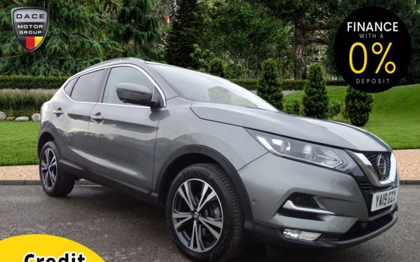Used 2019 GREY NISSAN QASHQAI Hatchback 1.5 DCI N-CONNECTA DCT 5d AUTO 114 BHP (reg. 2019-04-23) for sale in Stockport
