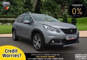 Used 2019 GREY PEUGEOT 2008 Hatchback 1.5 BLUEHDI ALLURE 5d 101 BHP (reg. 2019-11-08) for sale in Stockport