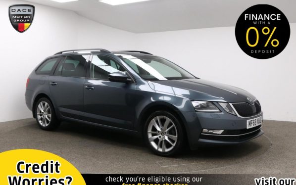 Used 2019 GREY SKODA OCTAVIA Estate 2.0 SE L TDI DSG 5d AUTO 148 BHP (reg. 2019-09-30) for sale in Manchester